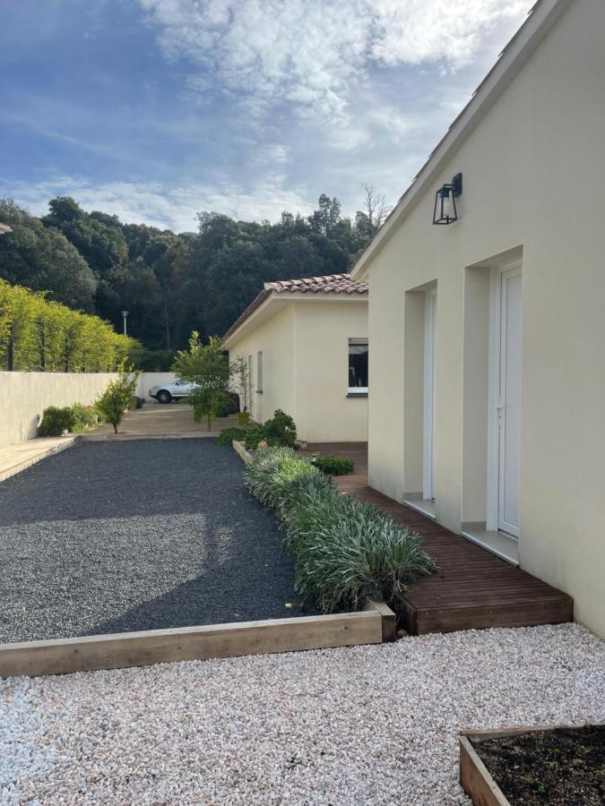 Magnifique Villa Recente Entre Mer Et Montagne Situee Entre Ajaccio Et Porticcio Cauro Exteriör bild