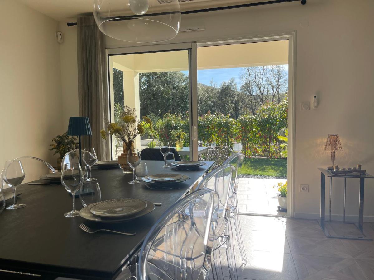 Magnifique Villa Recente Entre Mer Et Montagne Situee Entre Ajaccio Et Porticcio Cauro Exteriör bild